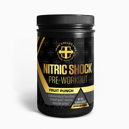 Nitric Shock Pre-Workout Powder (Fruit Punch)